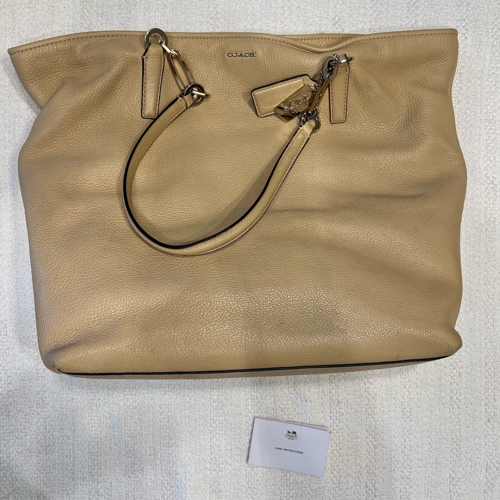 Coach Bag- Cream- Light Use